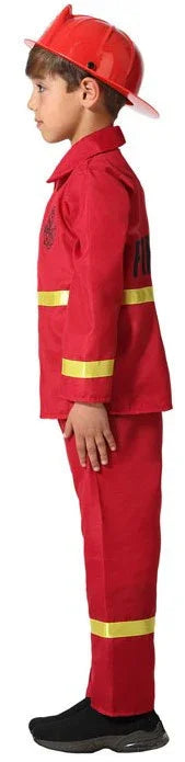 Disfraz de Bombero Rojo para Niño Bomberos Infantiles Atosa